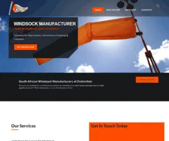 Windsocks.co.za(South African Windsock Manufacturer of Distinction) Screenshot