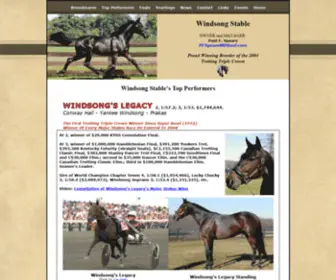 Windsongstable.com(Windsong Stable) Screenshot