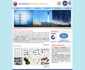 Windsoninternational.co(WINDSON INTERNATIONAL) Screenshot