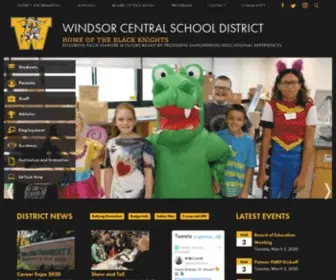 Windsor-CSD.org(Windsor Central School District) Screenshot