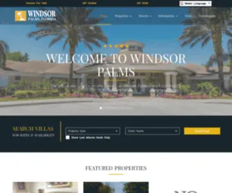Windsor-Palms-Florida.net(Windsor Palms Resort the official web site for private owners at Windsor Palms Florida) Screenshot