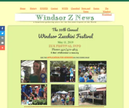 Windsor-Z-News.org(Windsor Z News) Screenshot