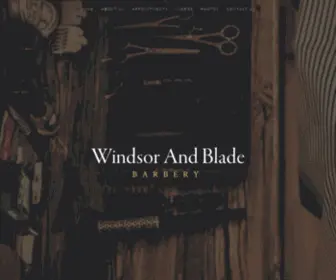 Windsorandblade.com(Windsor And Blade) Screenshot