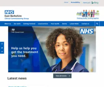 Windsorascotmaidenheadccg.nhs.uk(Windsorascotmaidenheadccg) Screenshot