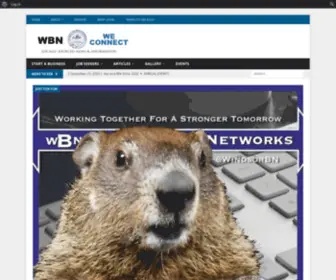 Windsorbusinessnetworks.com(WE Connect) Screenshot