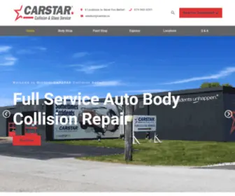 Windsorcarstar.com(Auto Body Repair) Screenshot