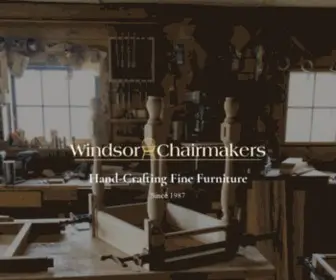 Windsorchair.com(Windsor Chairmakers) Screenshot