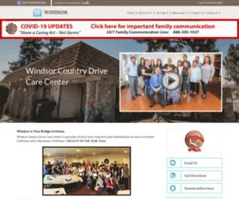 Windsorcountrydrive.com(Windsor Country Drive Care Center) Screenshot