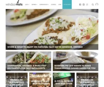Windsoreats.com(Things to Eat) Screenshot