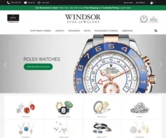 Windsorfinejewelers.com(Windsor Fine Jewelers) Screenshot