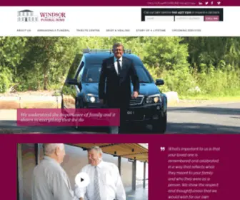 Windsorfuneralhome.com.au(Windsor Funeral Home) Screenshot