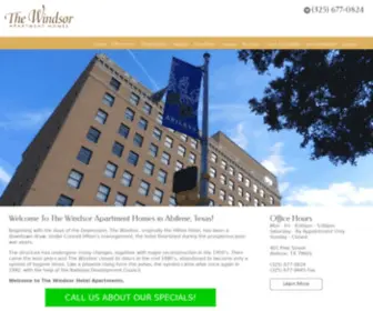 Windsorhotelapts.com(The Windsor Apartment Homes) Screenshot