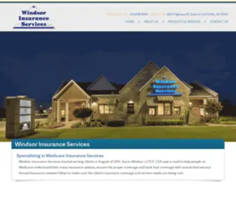 Windsorins.com(Windsor Insurance Western Arkansas and Eastern Oklahoma) Screenshot