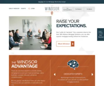 Windsormortgage.com(Windsor Mortgage Solutions) Screenshot