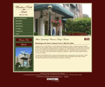 Windsorparkhotel.com(Washington DC Hotels) Screenshot