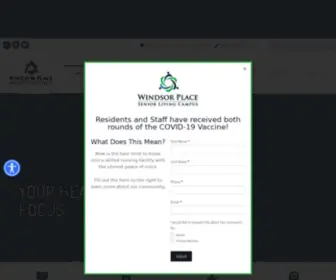 Windsorplaceslc.com(Skilled Nursing & Rehabilitation in Sigourney) Screenshot