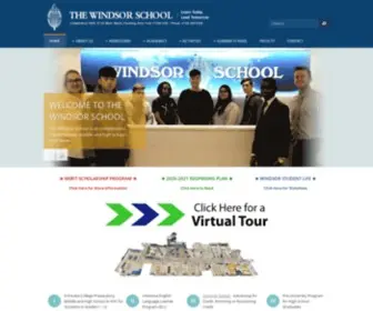 Windsorschool.com(The Windsor School) Screenshot