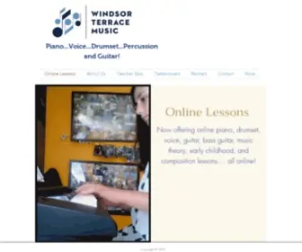 Windsorterracemusic.com(Private Lessons) Screenshot