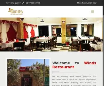 Windsrestaurant.com(BeRestaurant) Screenshot