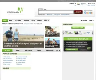 Windstreambusiness.net(Home) Screenshot