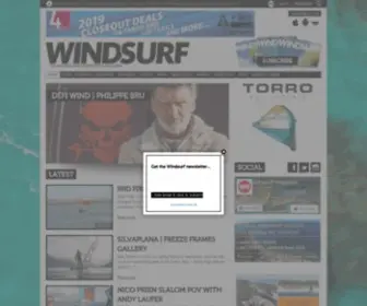 Windsurf.co.uk(Windsurf Magazine) Screenshot