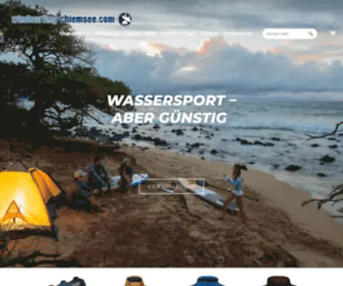 Windsurfing-Chiemsee.com(WINDSURFING CHIEMSEE Online Shop) Screenshot