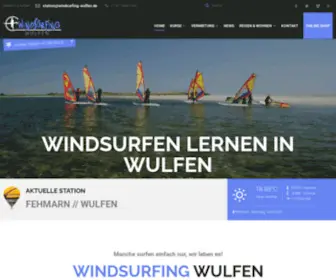 Windsurfing-Wulfen.de(Windsurfing Fehmarn) Screenshot