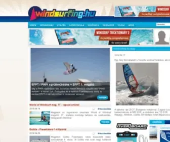 Windsurfing.hu(SZÖRF portál) Screenshot