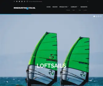 Windsurfing4You.nl(Windsurfing4you.nl windsurfing for you) Screenshot