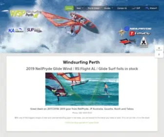 Windsurfingperth.com.au(Windsurfing Perth) Screenshot