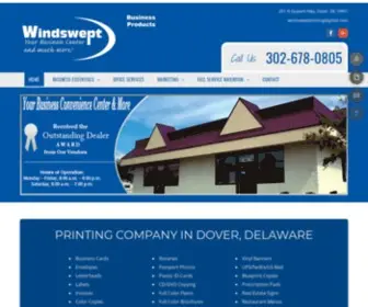 Windsweptenterprises.com(Printing Company) Screenshot