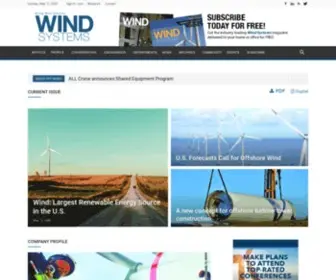 Windsystemsmag.com(Wind Systems Magazine) Screenshot