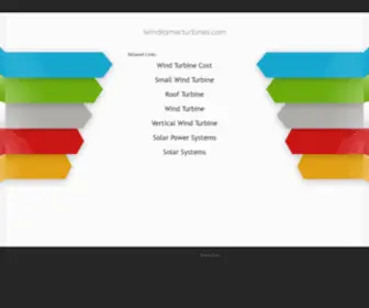 Windtamerturbines.com(Windtamerturbines) Screenshot