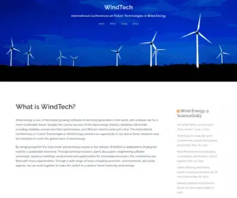 Windtechconferences.org(WindTech) Screenshot