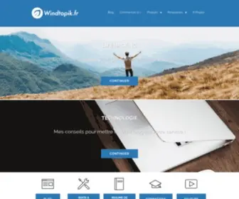 Windtopik.fr(Lifehacking et Technologie) Screenshot