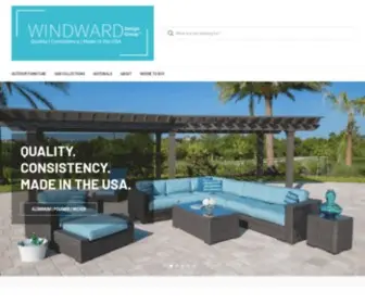 Windwarddesigngroup.com(Commercial Patio Furniture) Screenshot