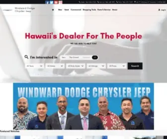 Windwarddodgechryslerjeep.com(Windward Dodge Chrysler Jeep RAM) Screenshot