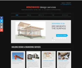 Windwardeng.com(Windward Design Services) Screenshot