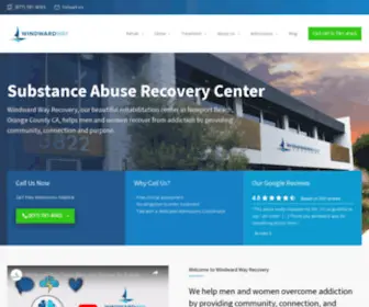 Windwardway.com(Windward Way Recovery) Screenshot