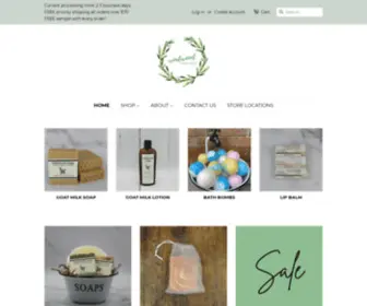 Windwoodfarmsoap.com(Goat Milk Soap) Screenshot