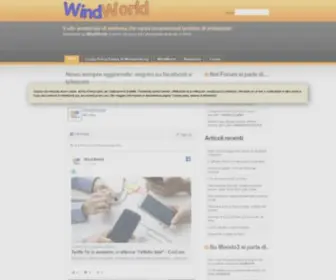 Windworld.org(WindWorld Blog) Screenshot