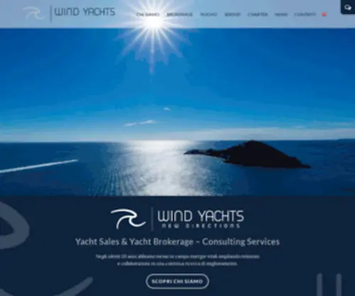 Windyachts.it(Yacht Broker Italia) Screenshot