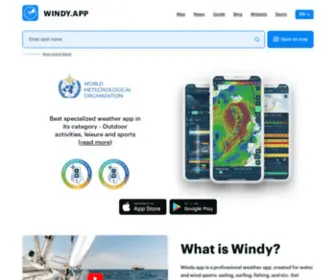 Windyapp.co(Live wind map & weather forecast) Screenshot