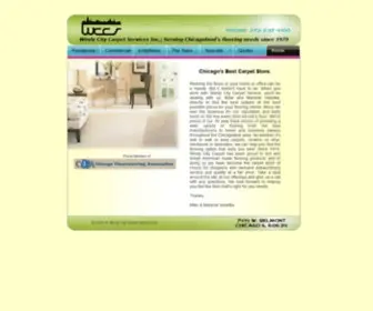 Windycitycarpets.com(Windy City Carpet Services) Screenshot