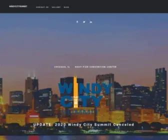 Windycitysummit.org(Windy City Summit) Screenshot