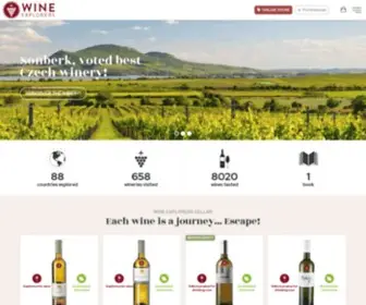 Wine-Explorers.net(Wine Explorers) Screenshot