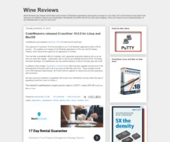 Wine-Reviews.net(Wine Reviews) Screenshot