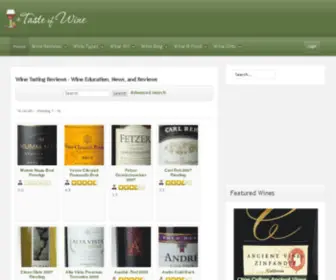 Wine-Tasting-Reviews.com(Wine Tasting Reviews) Screenshot