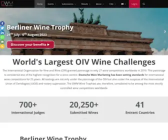 Wine-Trophy.com(Wine Trophy) Screenshot