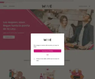 Wine.com.mx(Club de Vino) Screenshot